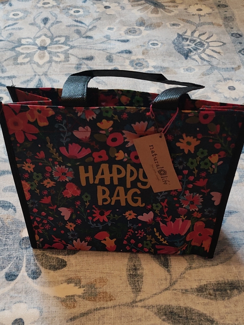 NATURAL LIFE: "HAPPY BAG" TOTE